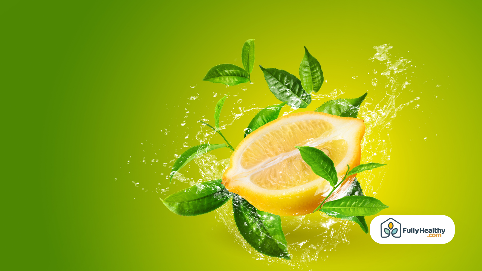 lemon slice splash green background does lemongrass oil smell like