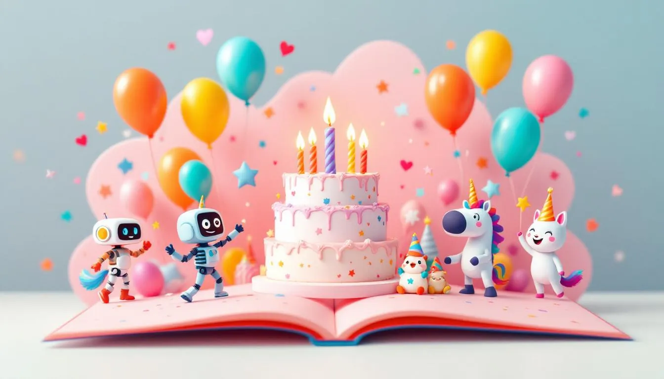 Tips for creating the perfect photo birthday card with selected images and design elements.