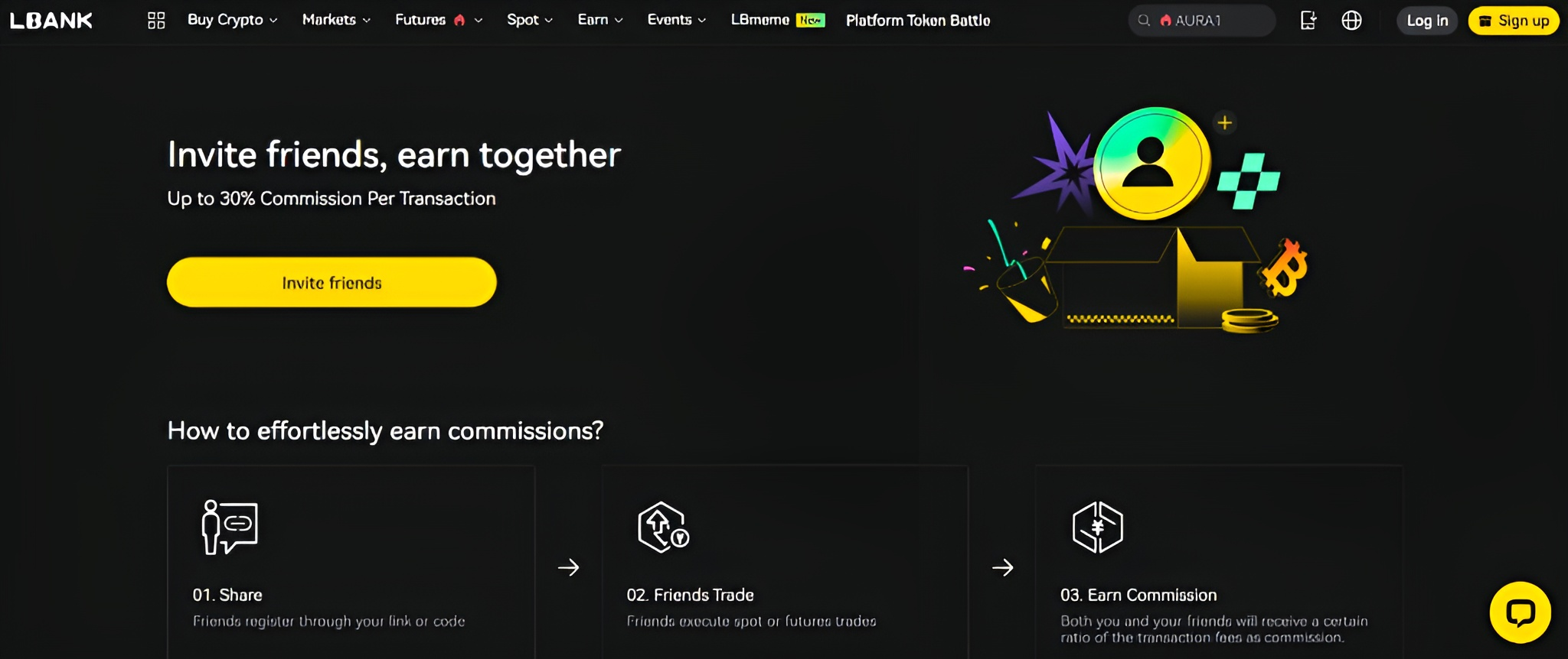 LBank Referral Program