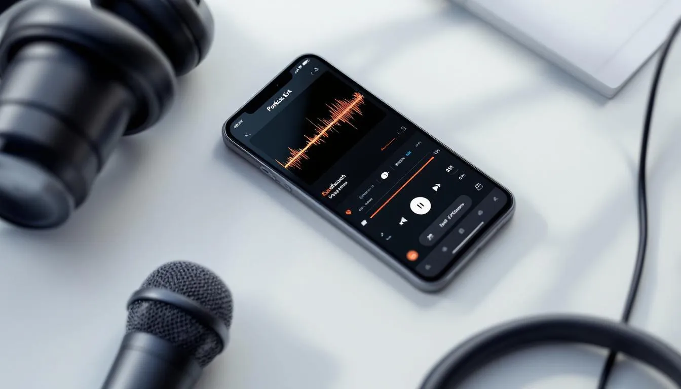 Techniques de montage sur smartphone pour les podcasts.