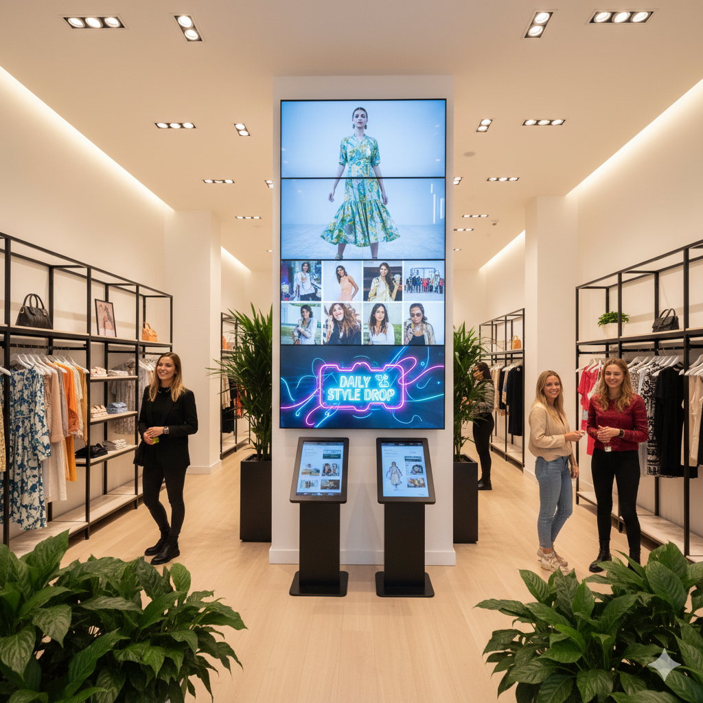 How Can Digital Signage Bring Out the Benefits in Retail Marketing? 14 Reasons to Know 2 keep your retail spaces fresh and engaging