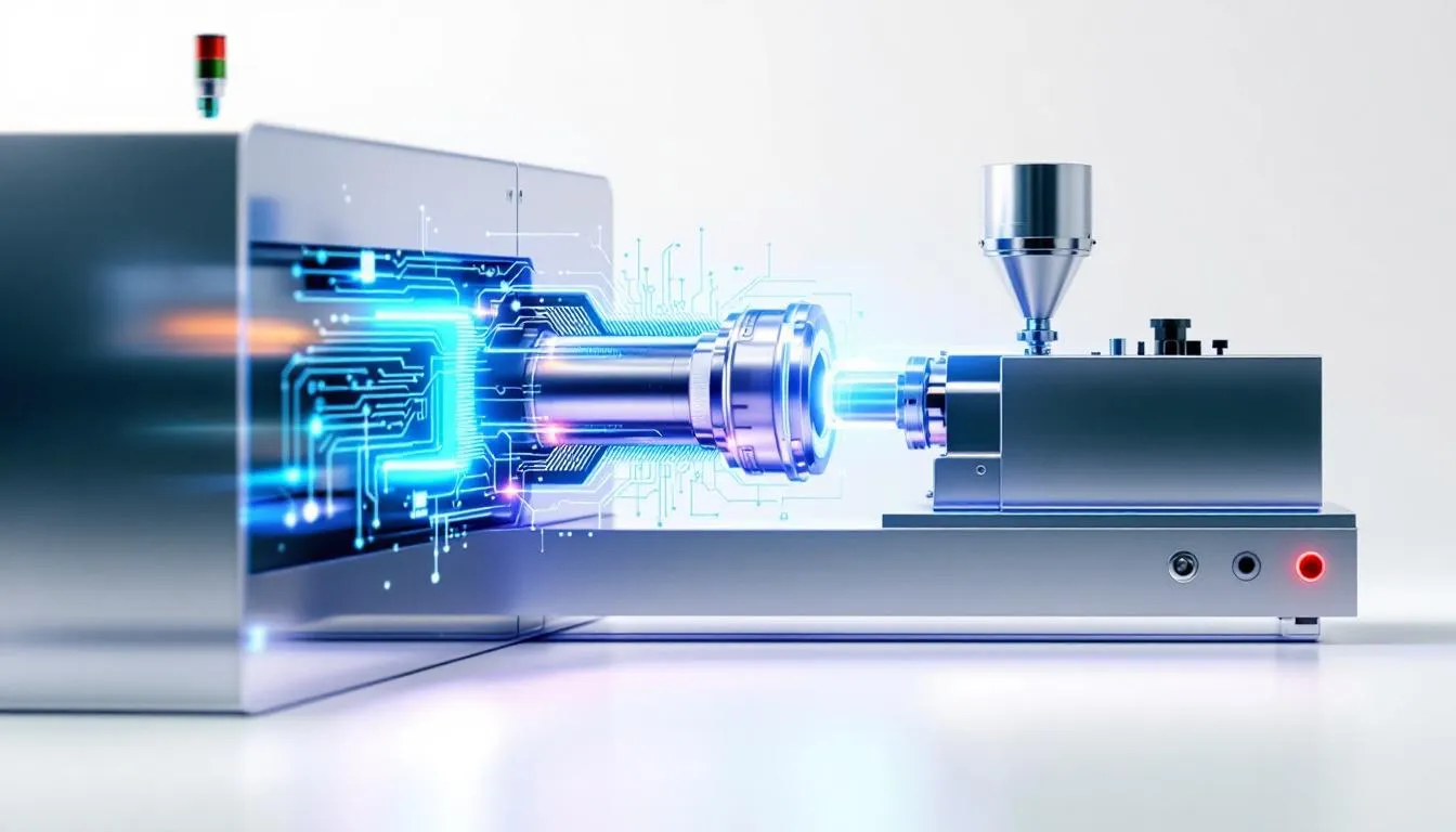 The efficiency of small plastic extruders in production.