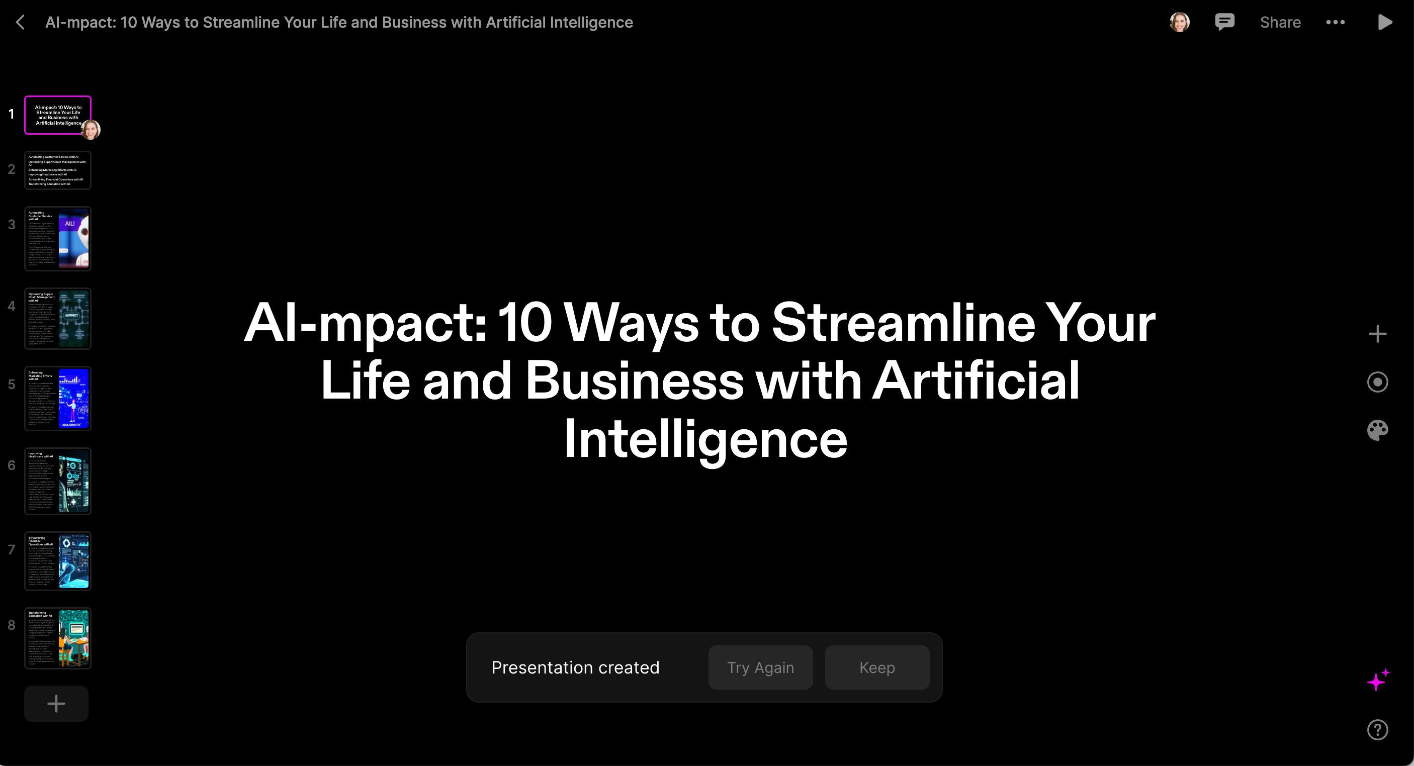 best presentation ai app