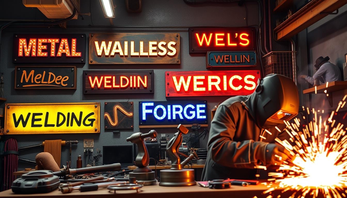 unique welding business names