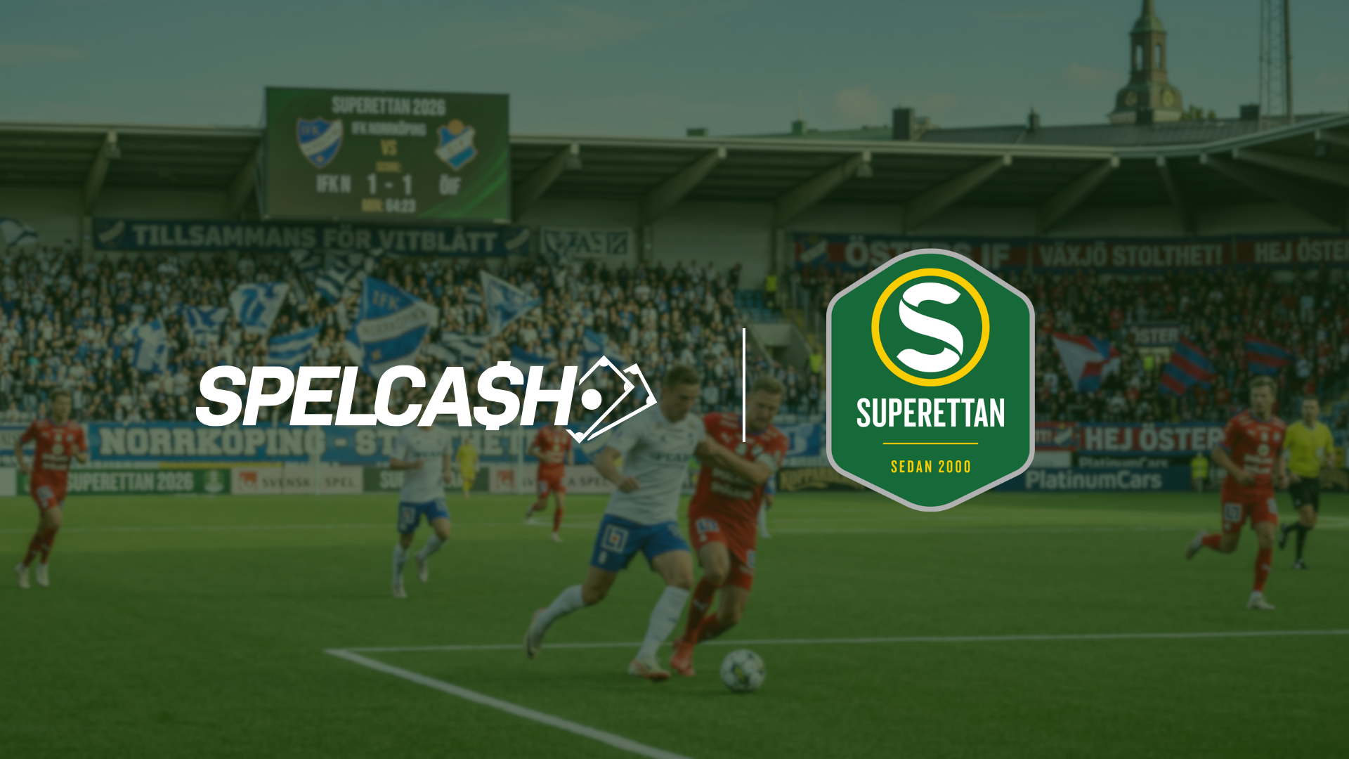 Superettan 2026 match med spelare på plan och Spelcash guide till odds och speltips