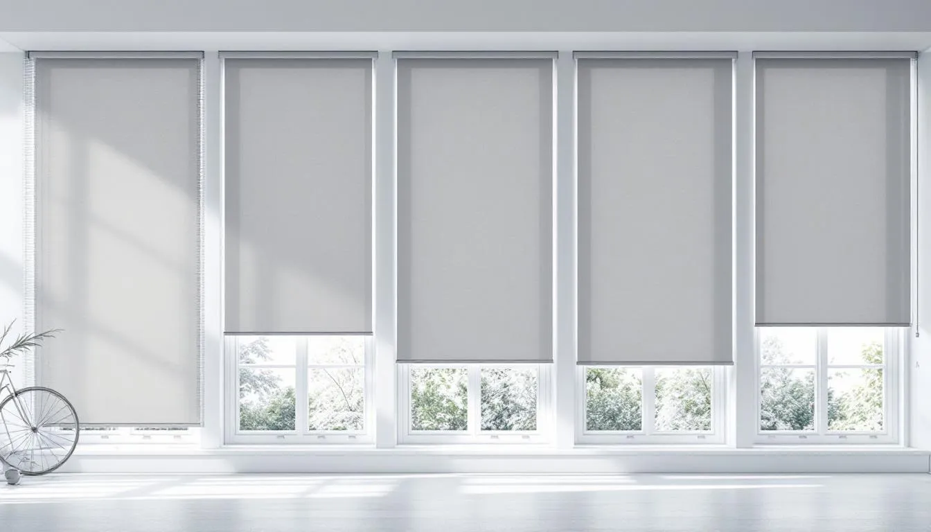 A variety of skylight shades showcasing different styles and functionalities.