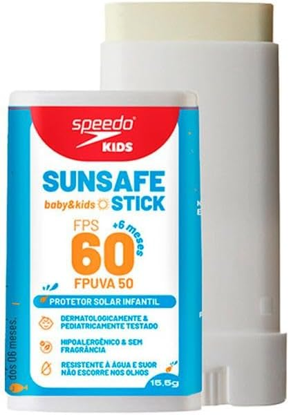 Protetor solar infantil Sunsafe Baby Kids da Pink Cheeks. Fonte da imagem: site oficial da marca. 