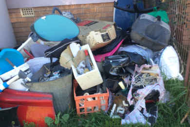 Household waste (General Light Waste) can include furniture, other household rubbish & green waste