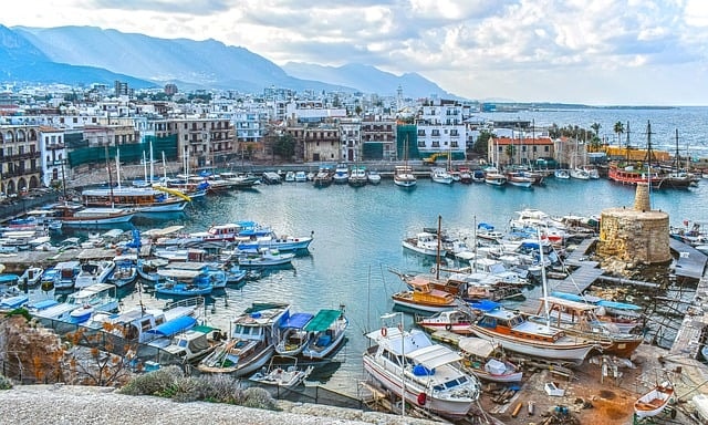 cyprus, kyrenia, town