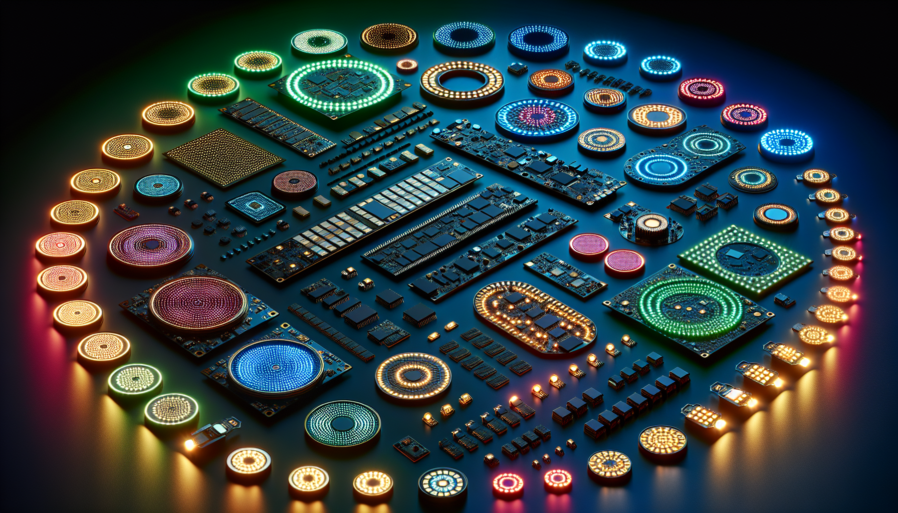 Various LED PCB configurations