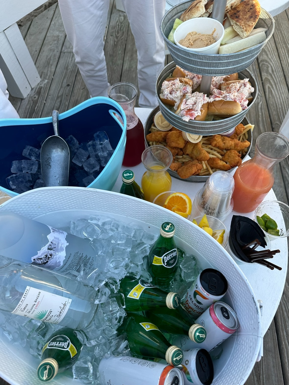 Bottle Service at Surf Lodge, Montauk