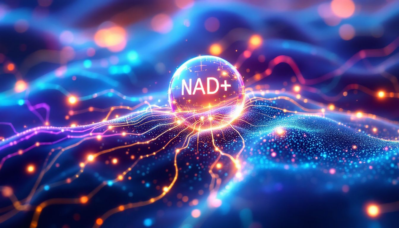 A healthy skin surface showing the benefits of NAD+ on skin health.