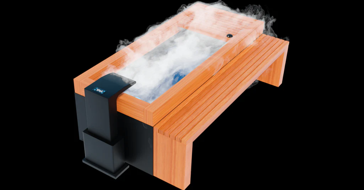 Photograph of the Medical Frozen 6™ cold plunge available from Airpuria.