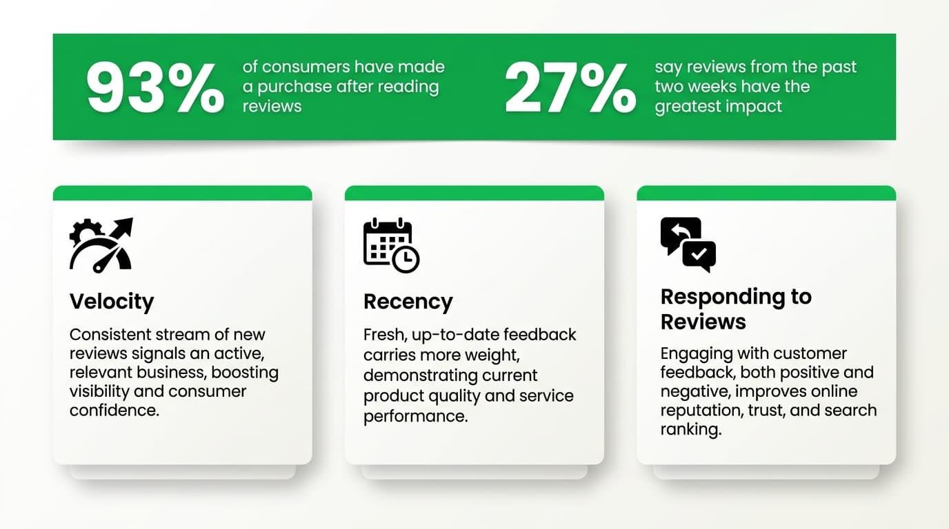 Reason #6: Reviews Are a Ranking Signal, Not Just Reputation
