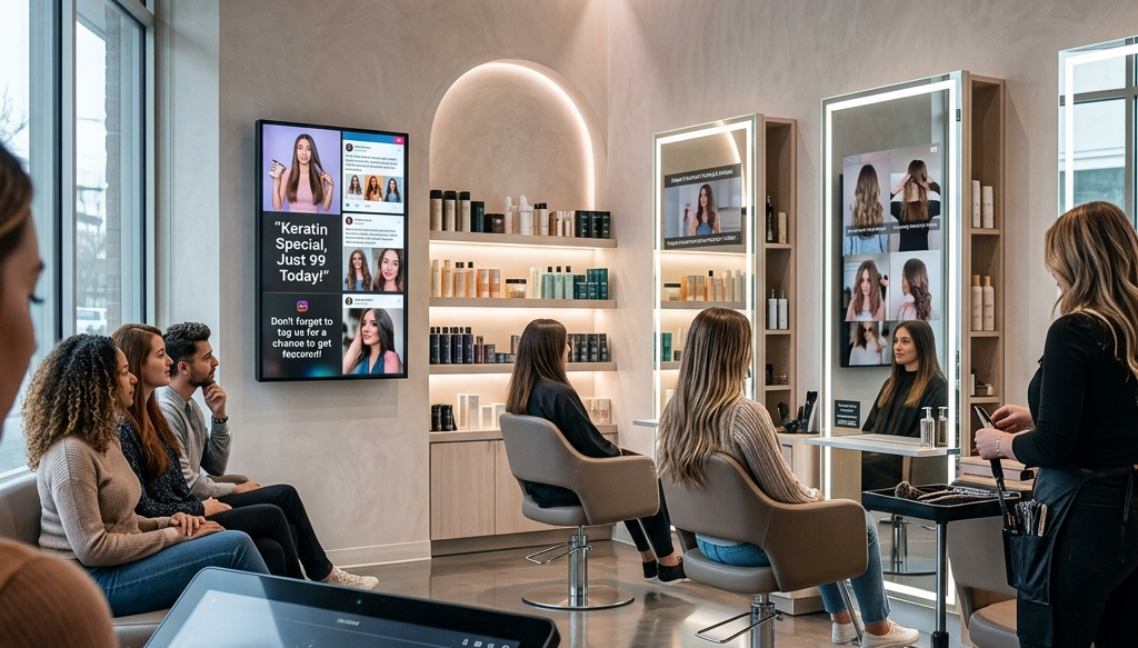 enhancing client experiences with digital signage
