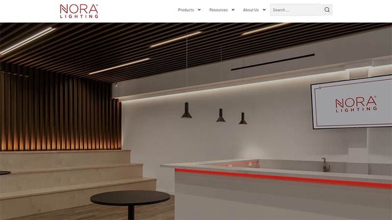 Home Page for Nora Lighting