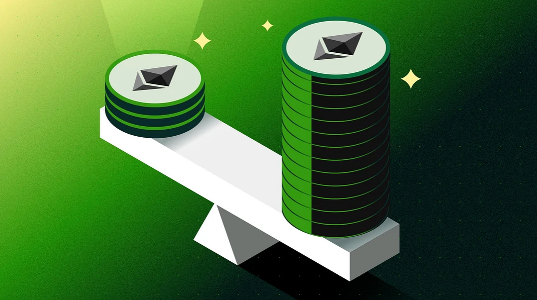Leveraged ETH Options, showcased by the balancing of trading in Ethereum.