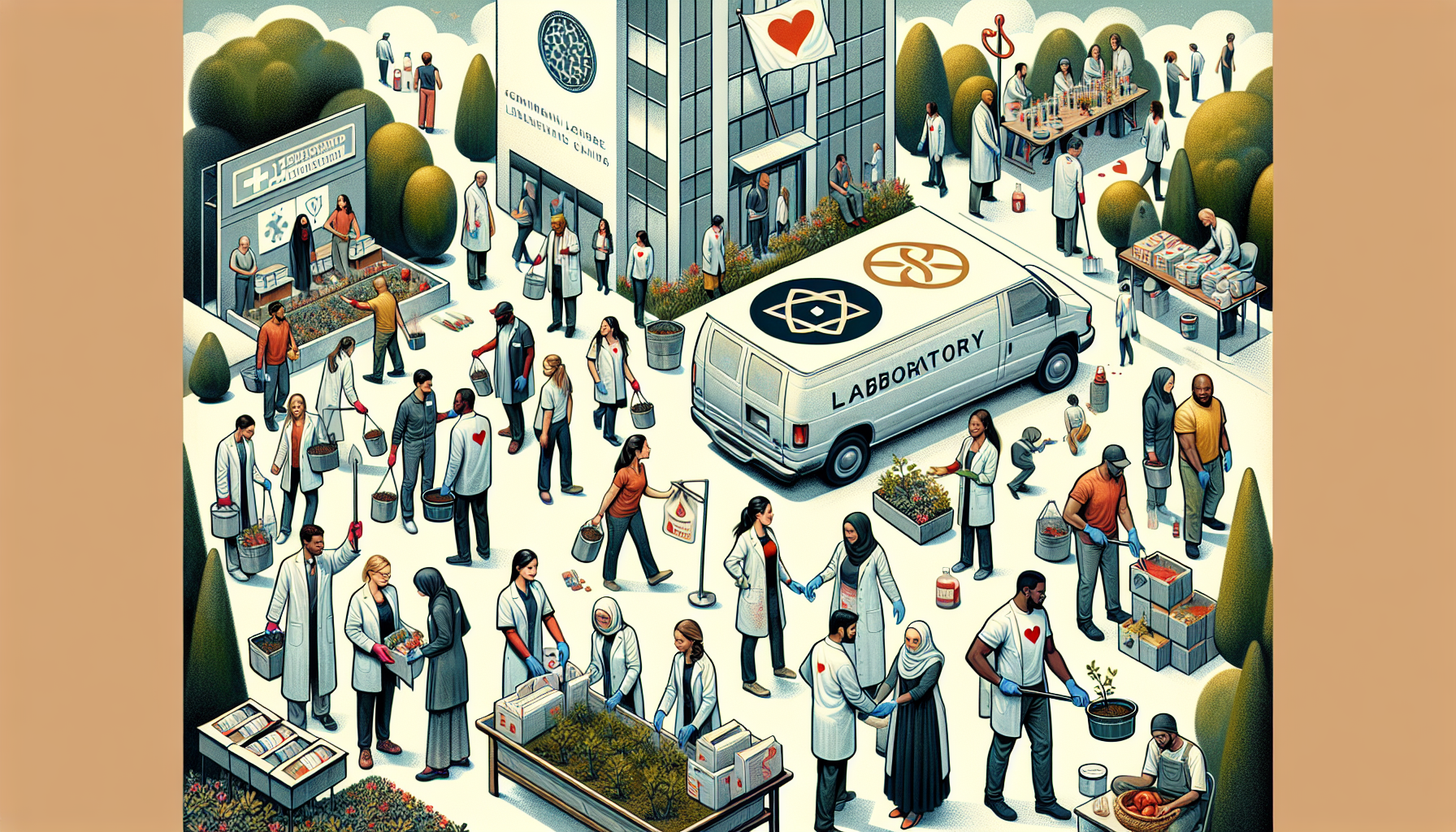 Community involvement by ARUP Laboratories