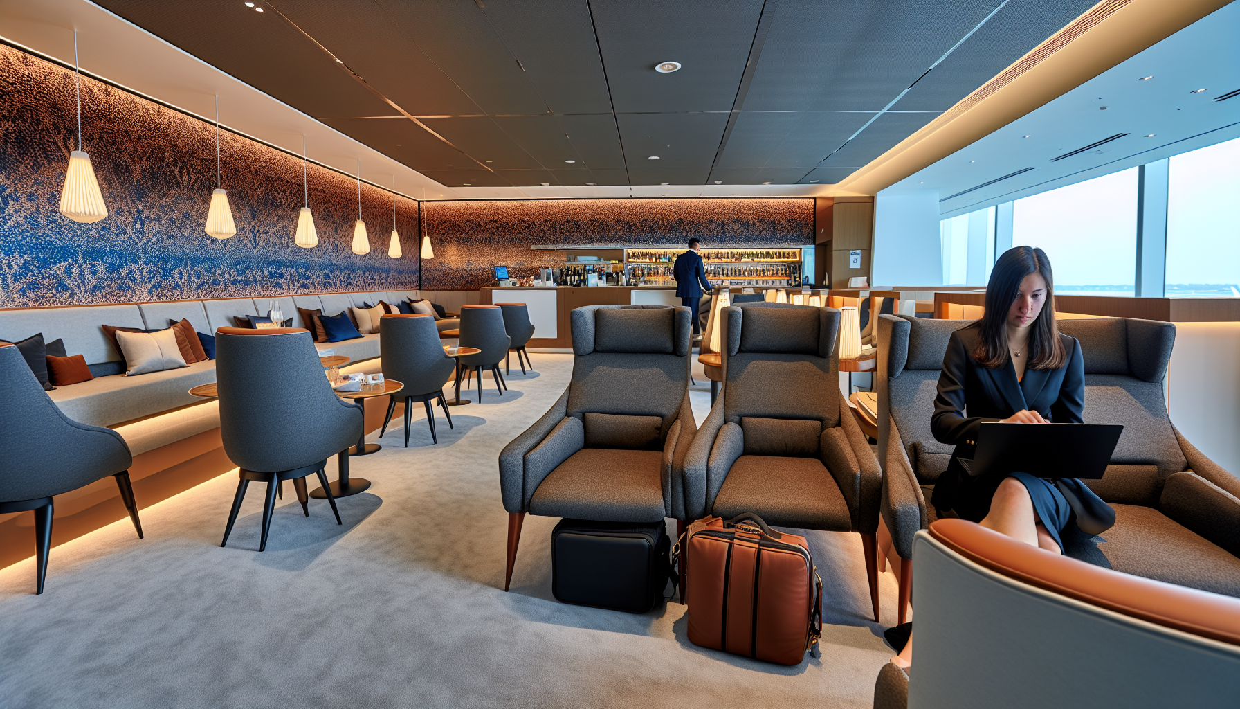 Lounges in ITA Airways' Terminal