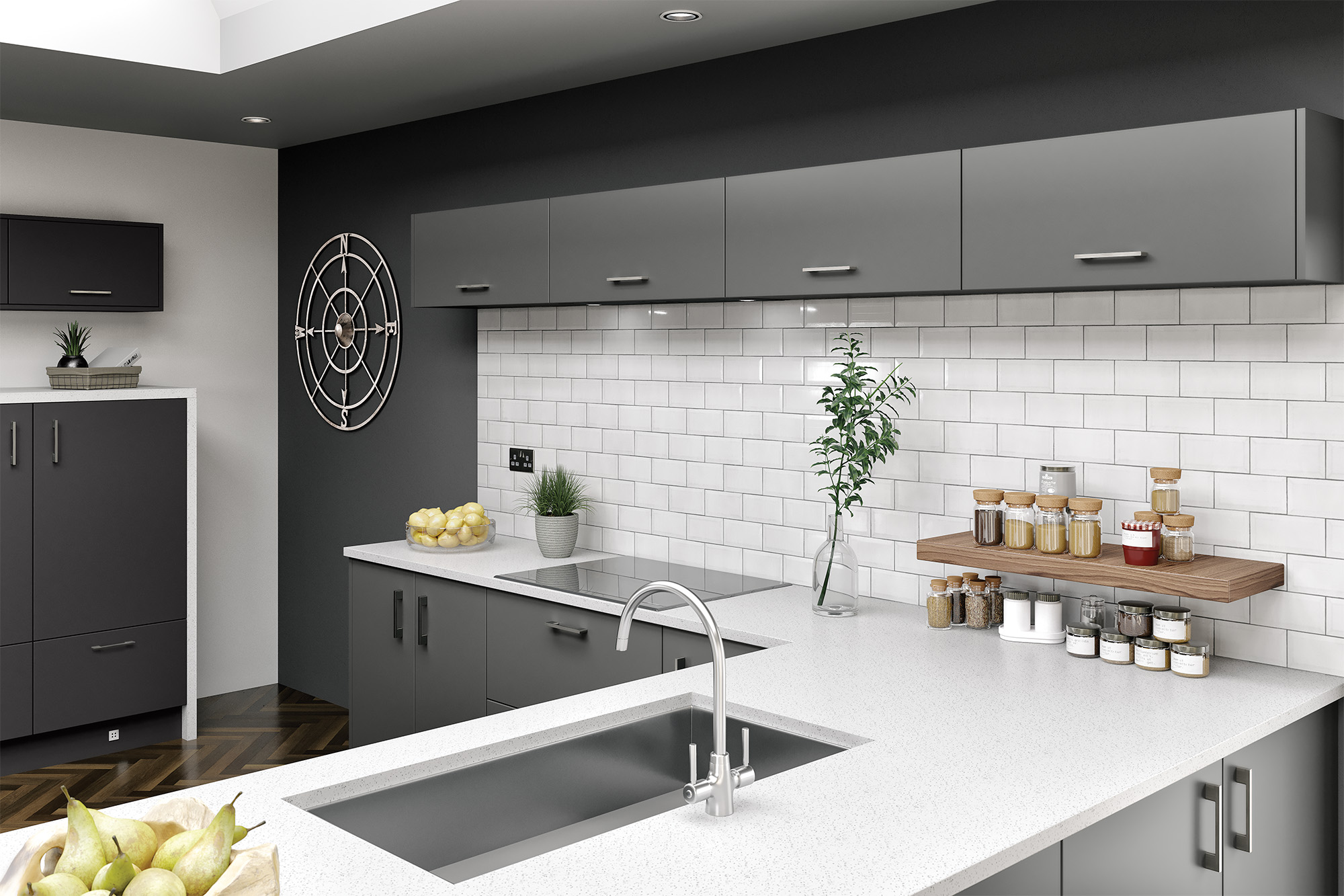 Corner unit