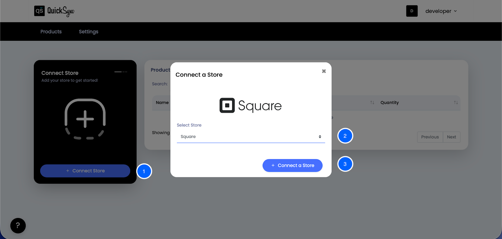 Connect First Platform (Square)