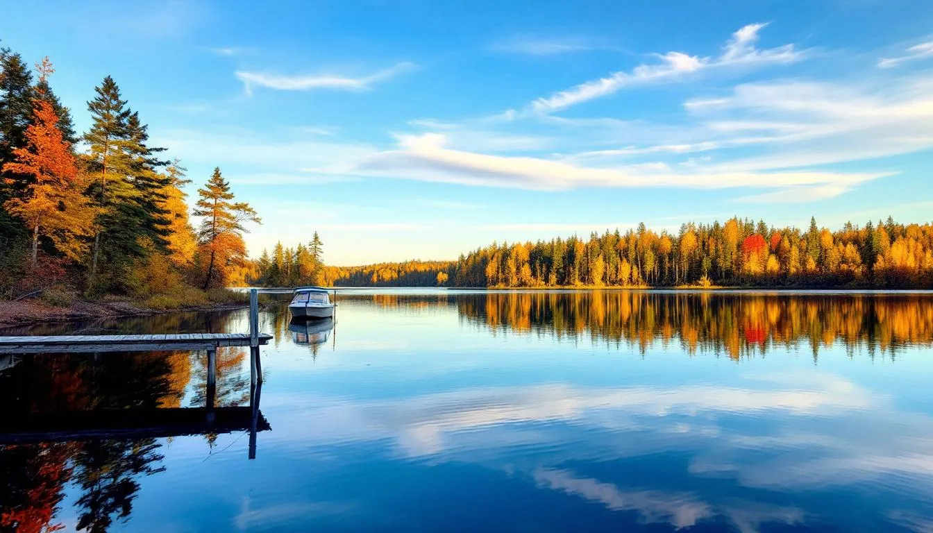 A scenic view of Canada showcasing its vast landscapes, including mountains, forests, and lakes, symbolizing the opportunities available for skilled workers looking to immigrate through programs like Express Entry. This image reflects the beauty and potential for permanent residents to live and work in Canada.