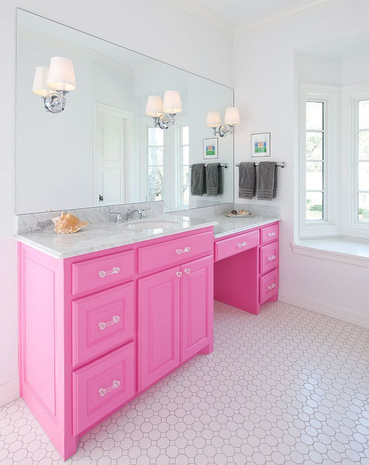 Light pink cabinet