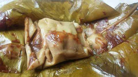 Tamal tradicional