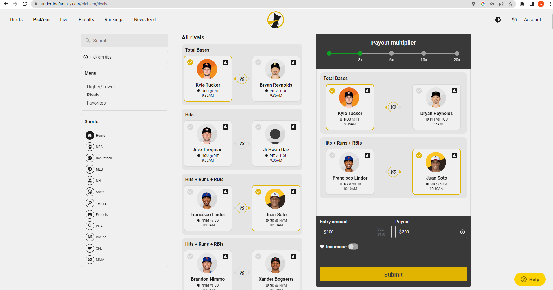 Underdog Fantasy Pick'em Contests - 2023 Strategy & Promo