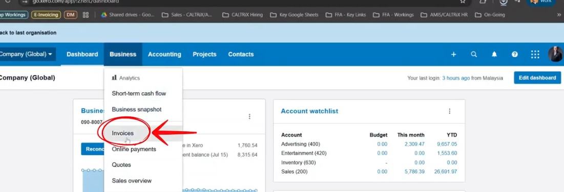 Xero Recurring Transactions Setup for Malaysian Businesses 3