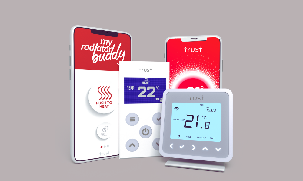 smart heating system, radiator thermostats