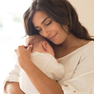 mother soothing baby