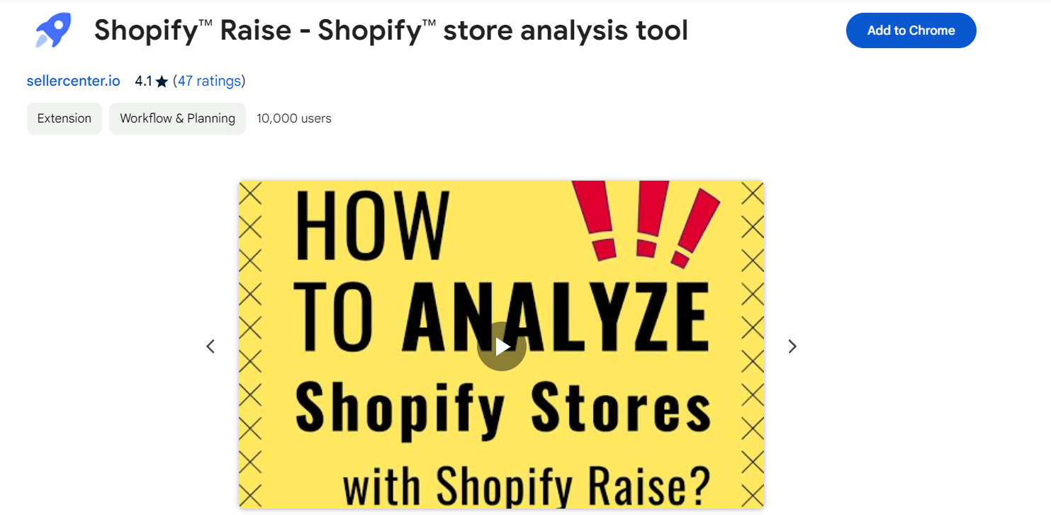 shopify raise