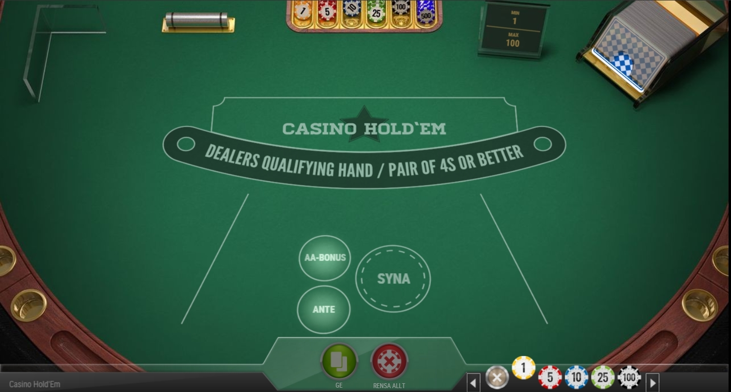                                                                                Casino Hold'Em