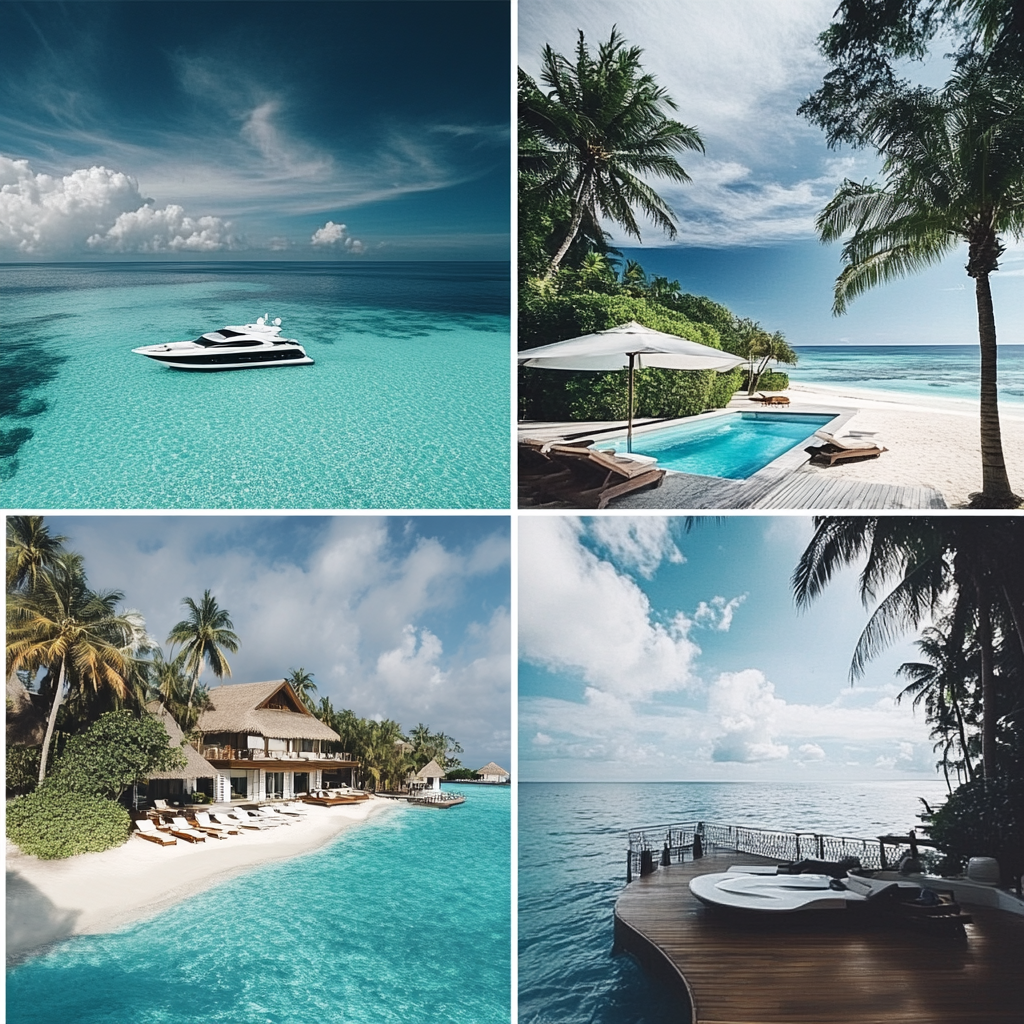 A comparison of different luxury travel agencies.