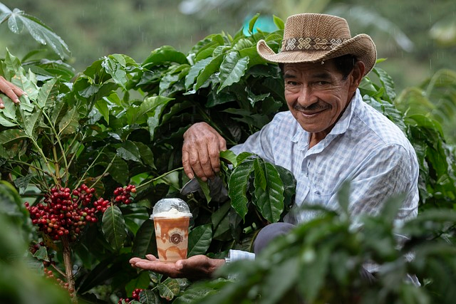 Colombian coffee farmer