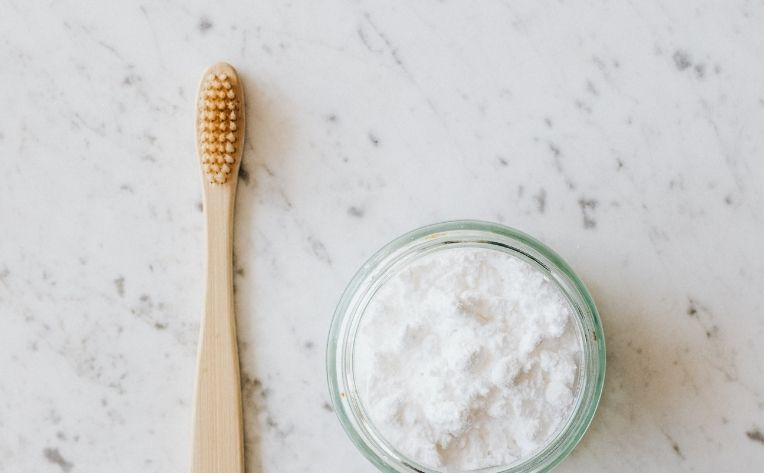 tooth brush with grout cleaning solution