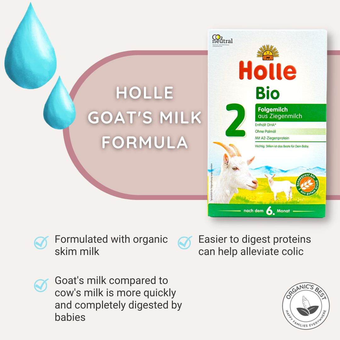 Best Colic Formula: Holle Goat's Milk Formula | Organic's Best