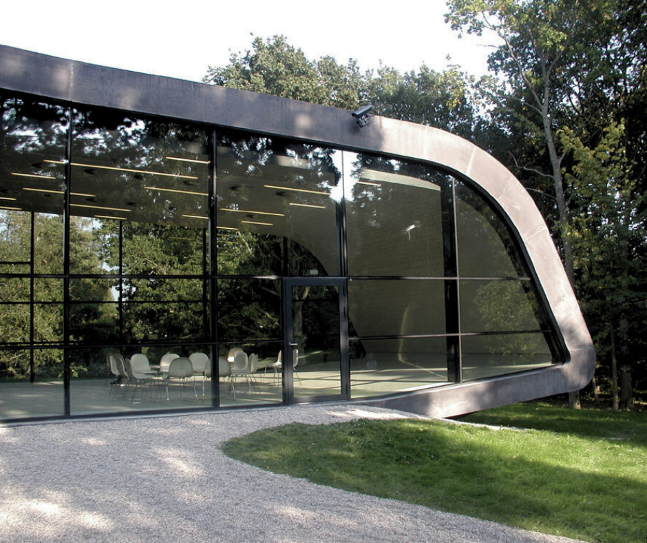 Ordrupgaard Museum and surrounding park. Zaha Hadid designed an extension to the city's museum in 2005, and Finn Juhl built his own house nearby.