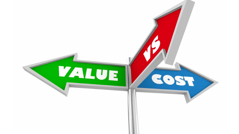  Cost vs. Value