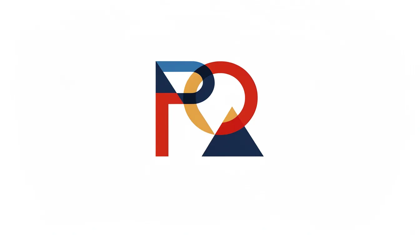 Use basic shapes to build your vector logo