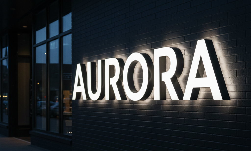 channel letter digital signs