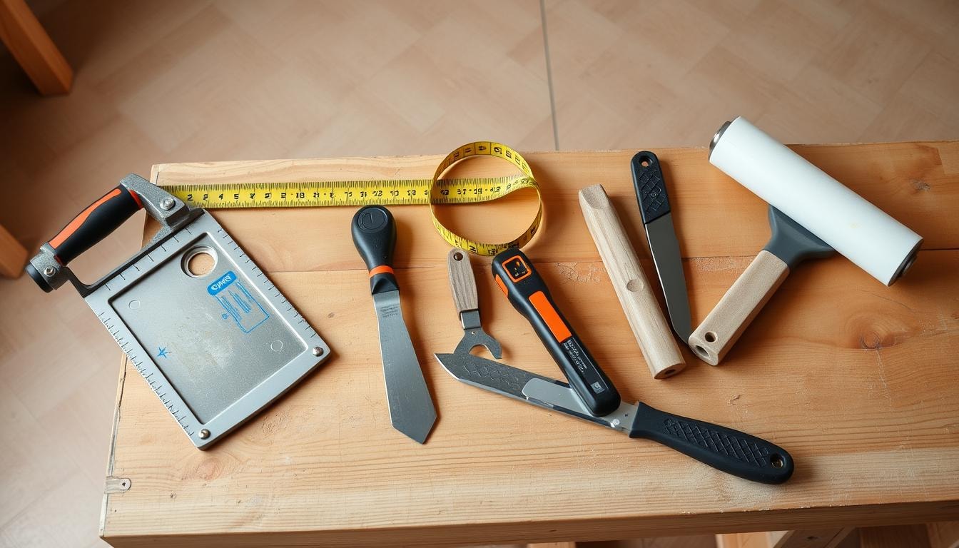 linoleum flooring installation tools