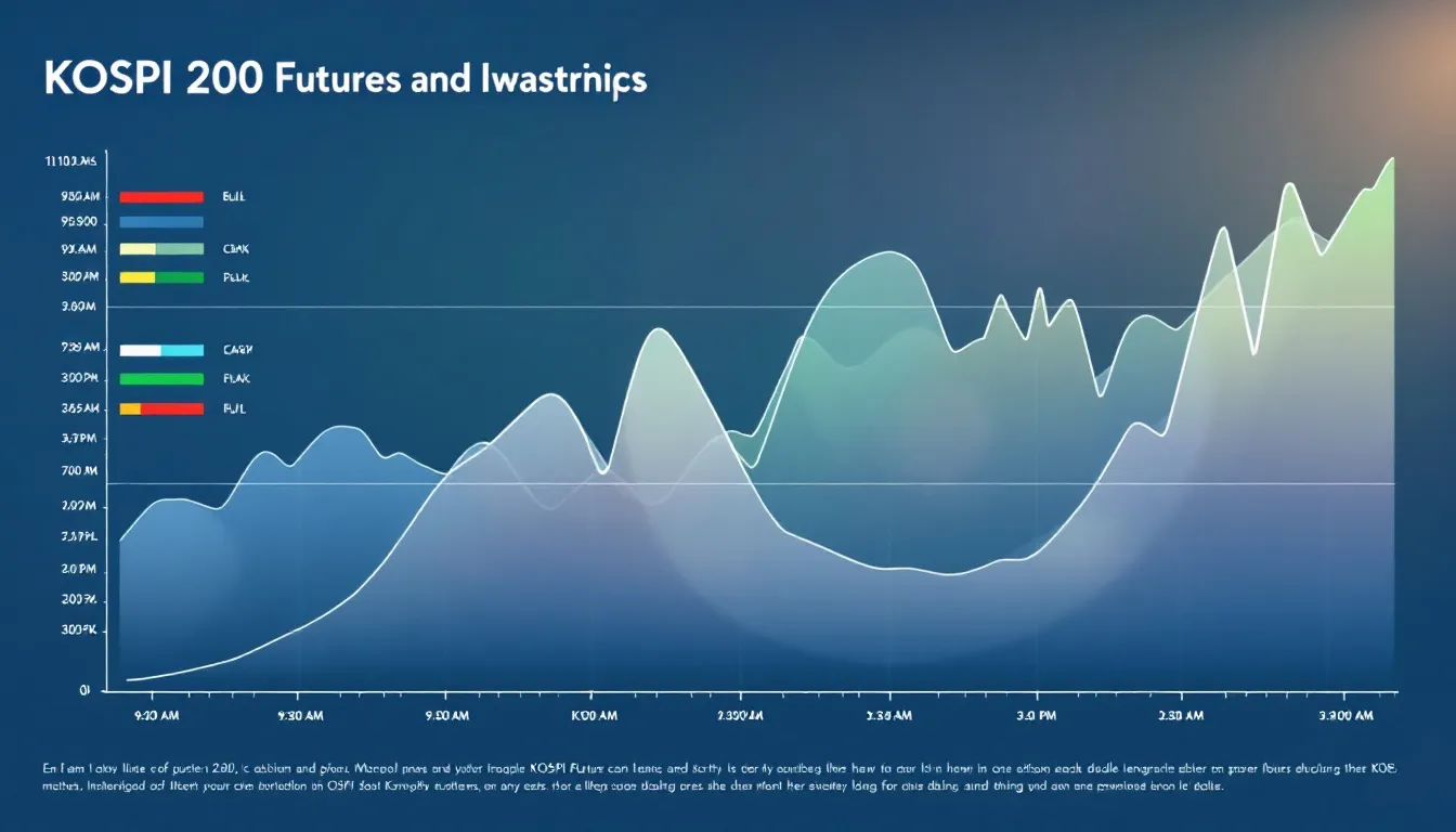 An overview of the KOSPI 200 Futures market, showcasing trading activity.