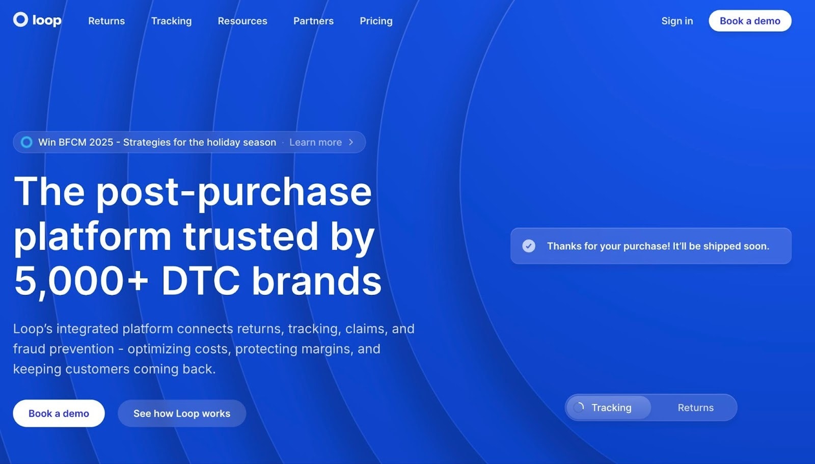 Narvar alternatives: Loop Returns