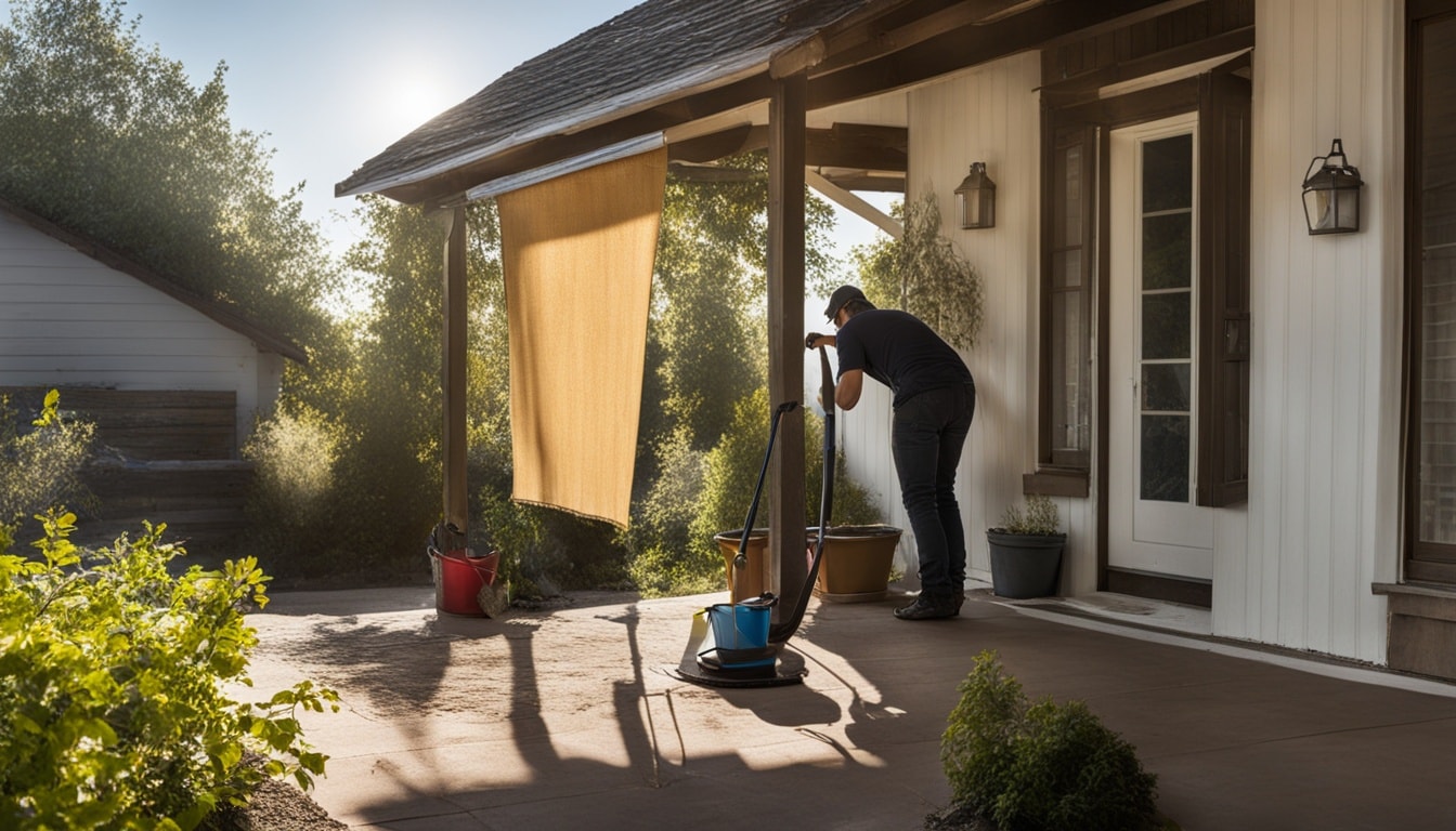 awning cleaning
