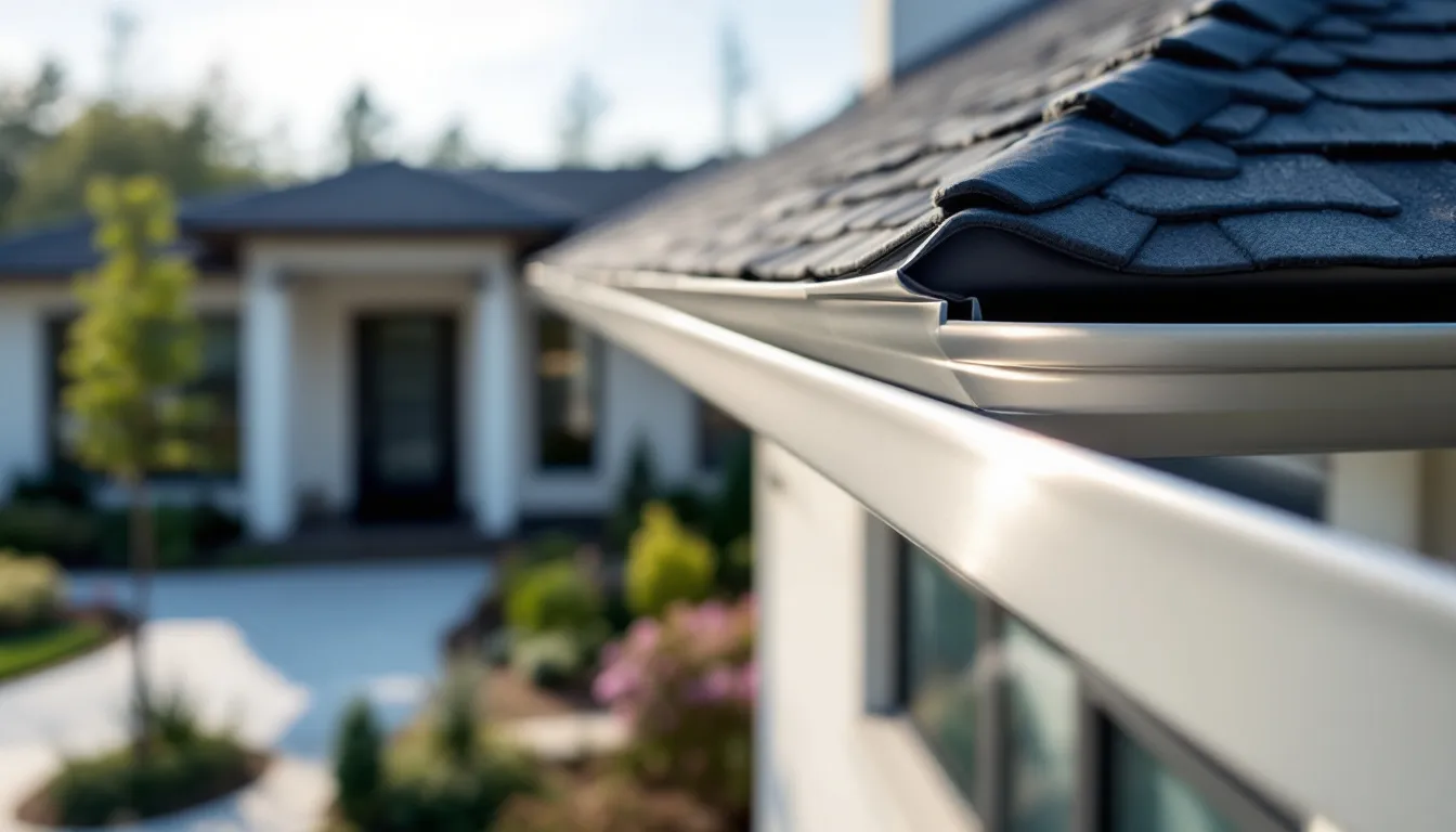 Importance of seamless gutters in protecting homes from rainwater damage.
