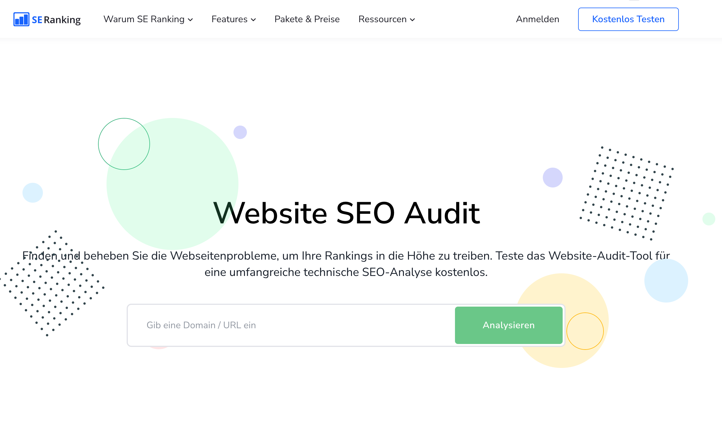 SERanking als SEO Tool