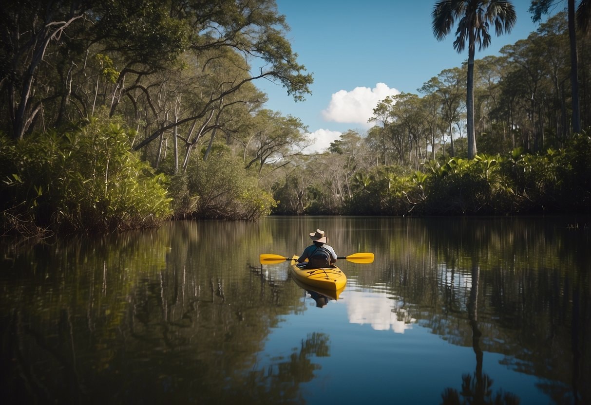 Kayaking Big Cypress National Preserve