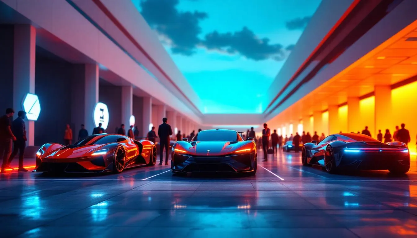 A community of car enthusiasts engaging in events.